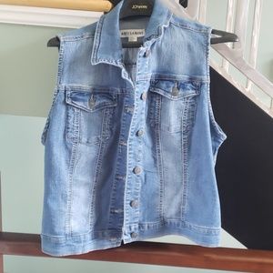 Denim vest from Artisan NY.  XL